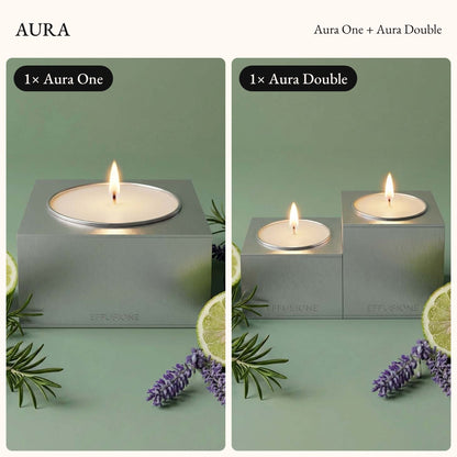 Cosa c'è dentro · Aura One + Aura Double · Via Italia