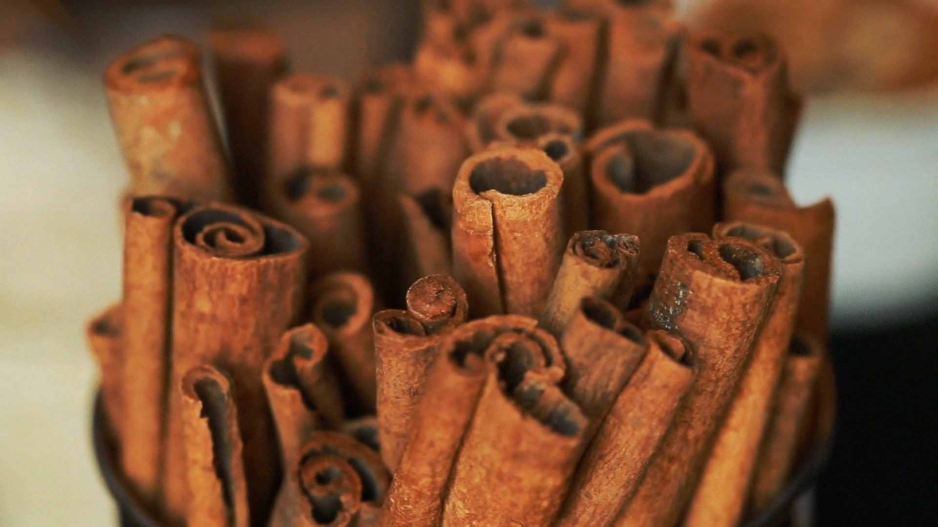 Stecche di cannella spezia calda fragranza Baraggia Effusione